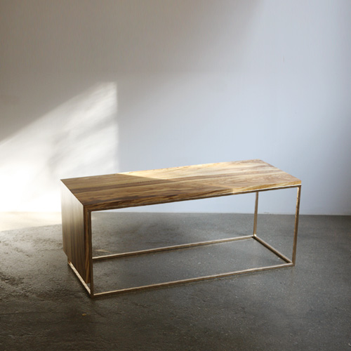 contemporary frame forged table